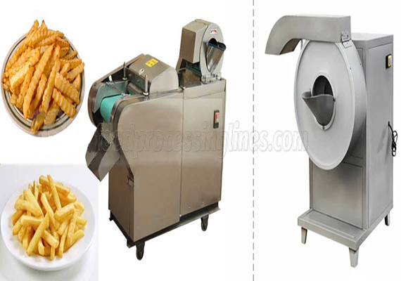 Crinkle Fries Cutting Equipment