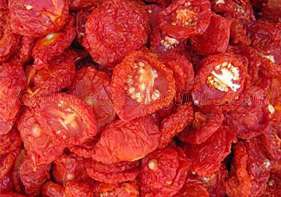 dried tomatoes processing