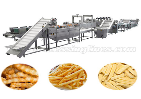 french fries making machine