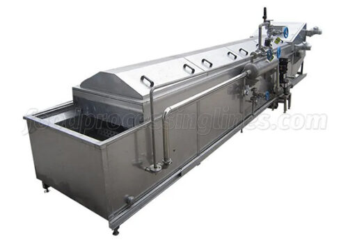 mesh belt blanching equipment