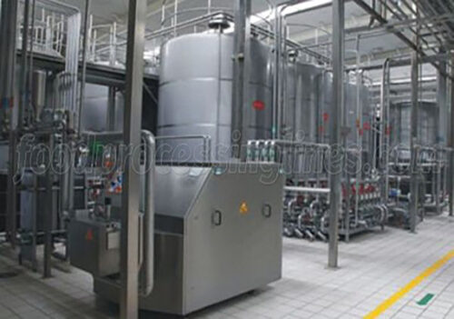 pasteurized milk processing line