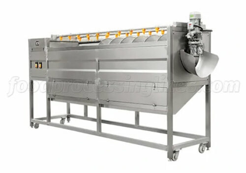 potato washing and peeling equipment