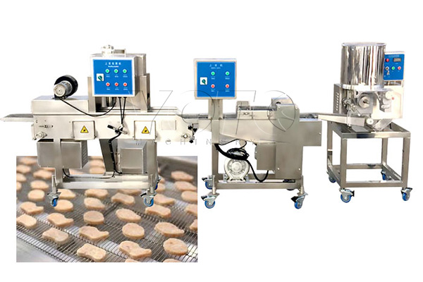 chicken nuggets production plant